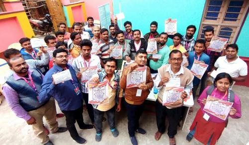 Screen printing Workshop Jibika Sangsthan 2