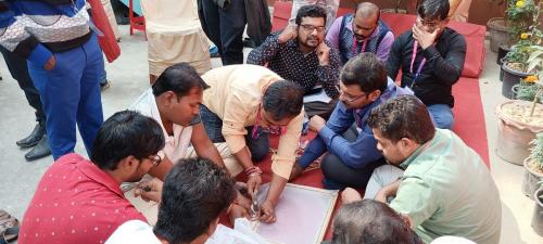 Screen printing Workshop Jibika Sangsthan 6